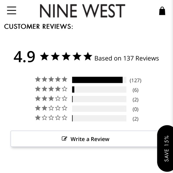 Nine West Reina Black Leather Stiletto sandal size 8 - Picture 8 of 10